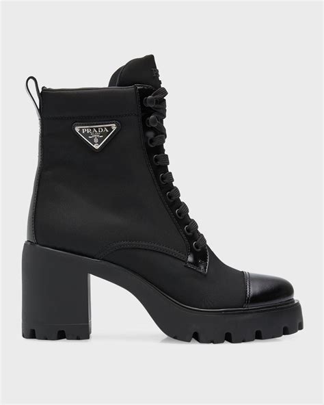 lace-up combat boot prada|Prada New Brixxen Re.